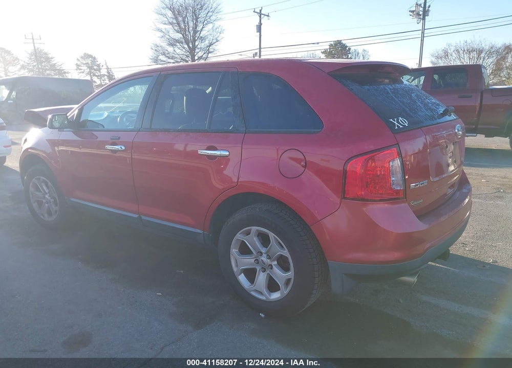 2011 FORD EDGE SEL VIN: 2FMDK3JC2BBB00300