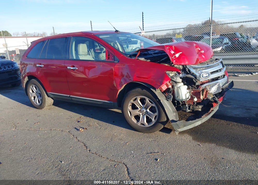 2011 FORD EDGE SEL VIN: 2FMDK3JC2BBB00300
