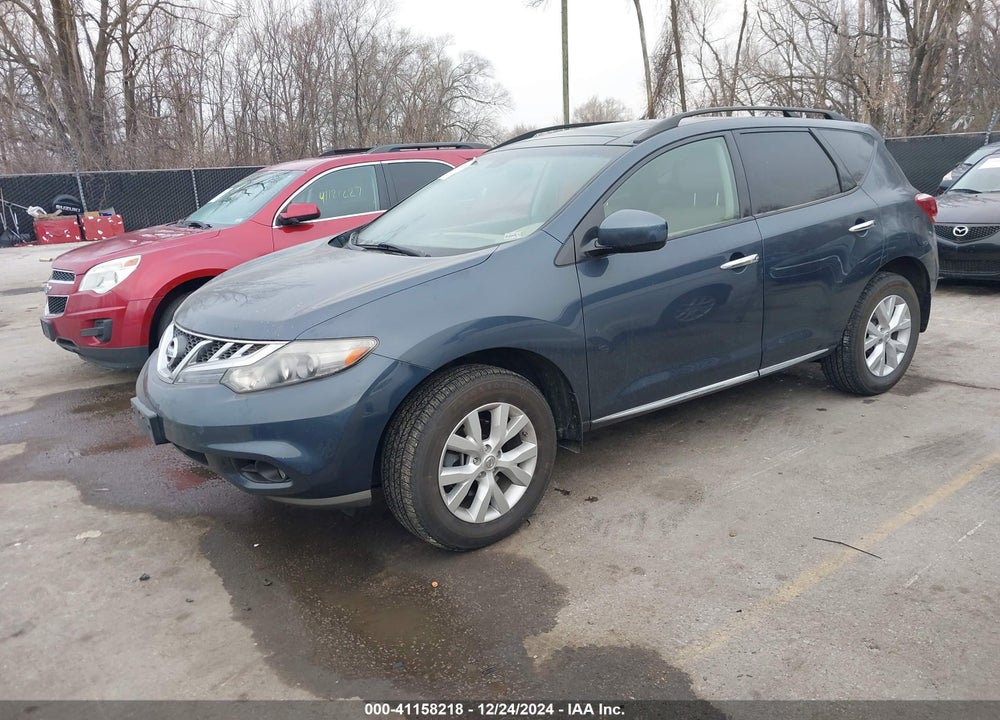 2011 NISSAN MURANO SL VIN: JN8AZ1MW9BW178749