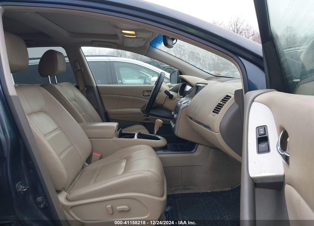 2011 NISSAN MURANO SL VIN: JN8AZ1MW9BW178749