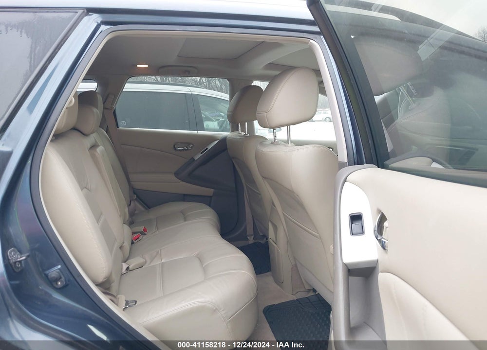 2011 NISSAN MURANO SL VIN: JN8AZ1MW9BW178749