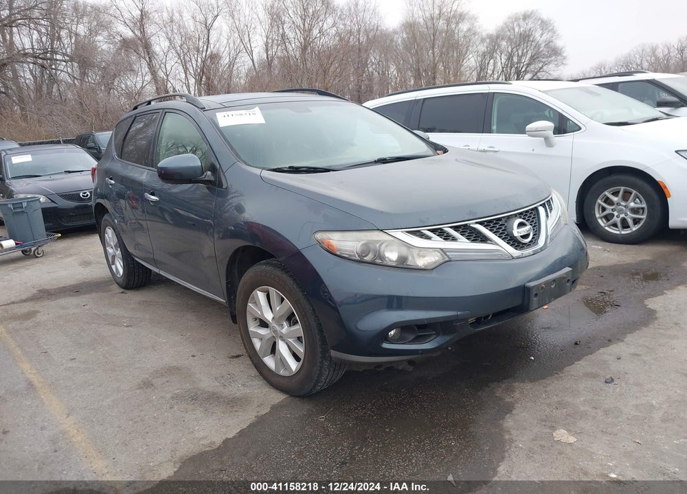 2011 NISSAN MURANO SL VIN: JN8AZ1MW9BW178749