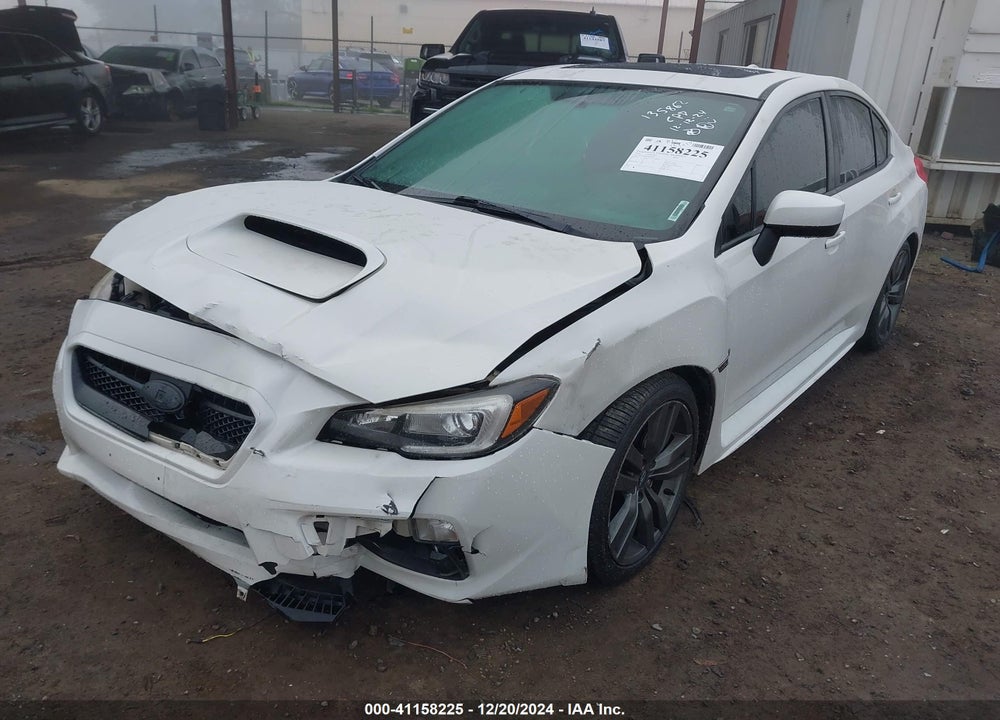 2016 SUBARU WRX LIMITED VIN: JF1VA1J60G8826604