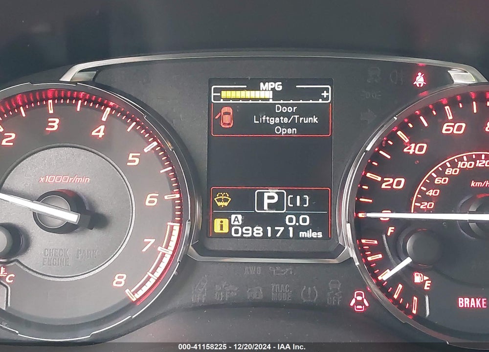 2016 SUBARU WRX LIMITED VIN: JF1VA1J60G8826604
