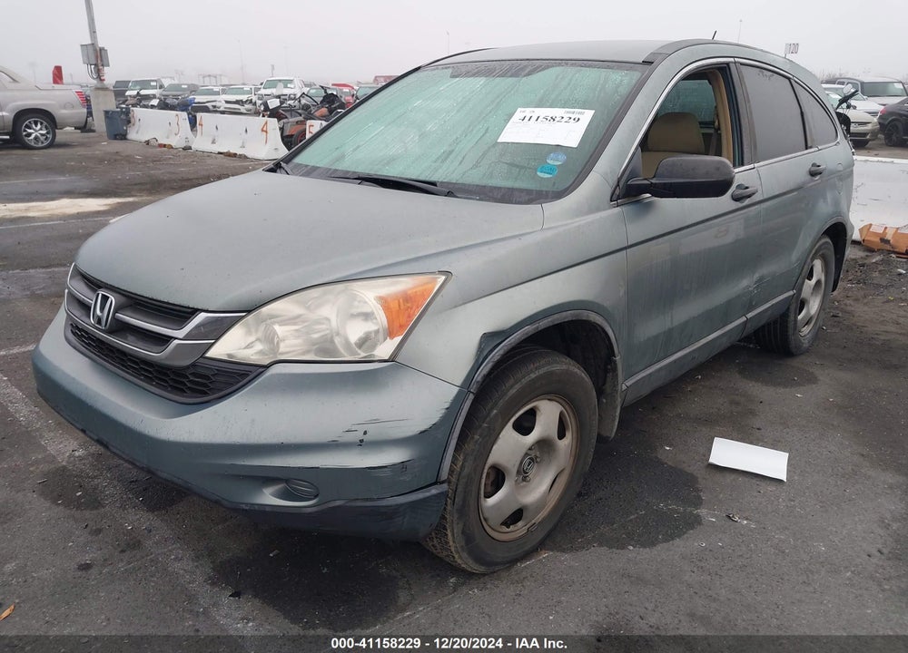 2010 HONDA CR-V LX VIN: 5J6RE3H34AL036504