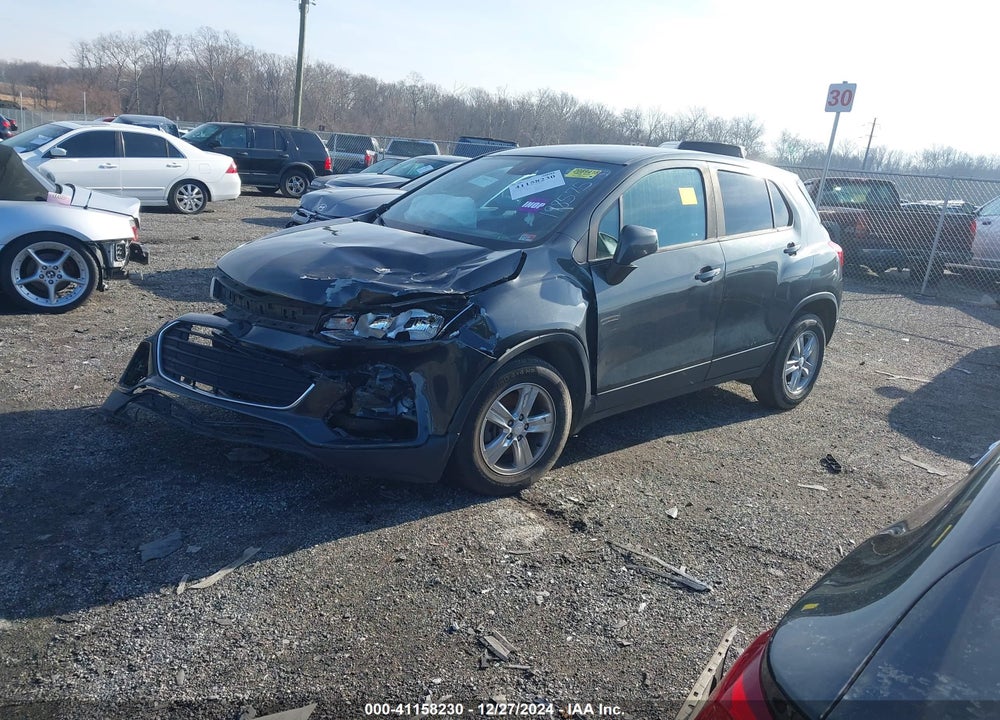 2020 CHEVROLET TRAX FWD LS VIN: 3GNCJKSB3LL198575
