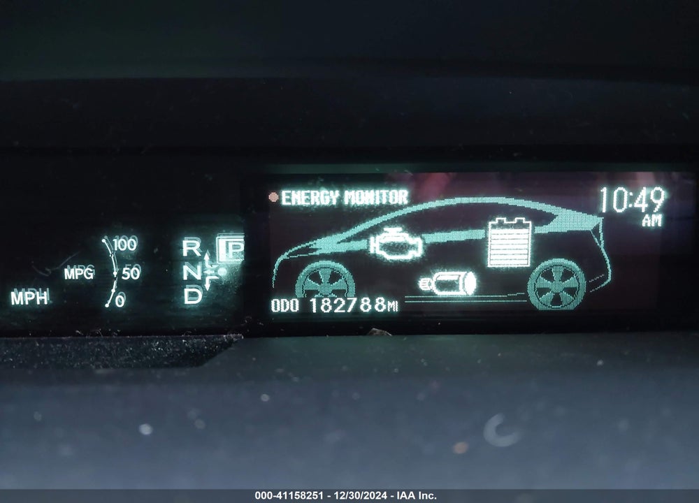 2010 TOYOTA PRIUS III VIN: JTDKN3DUXA0044579