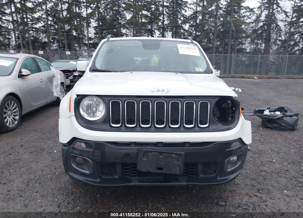 2016 JEEP RENEGADE LATITUDE VIN: ZACCJBBT6GPC55530