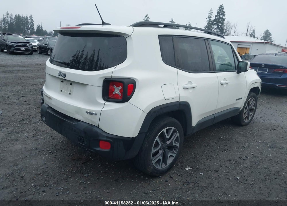 2016 JEEP RENEGADE LATITUDE VIN: ZACCJBBT6GPC55530