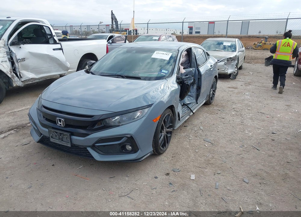 2021 HONDA CIVIC VIN: SHHFK7H40MU203108