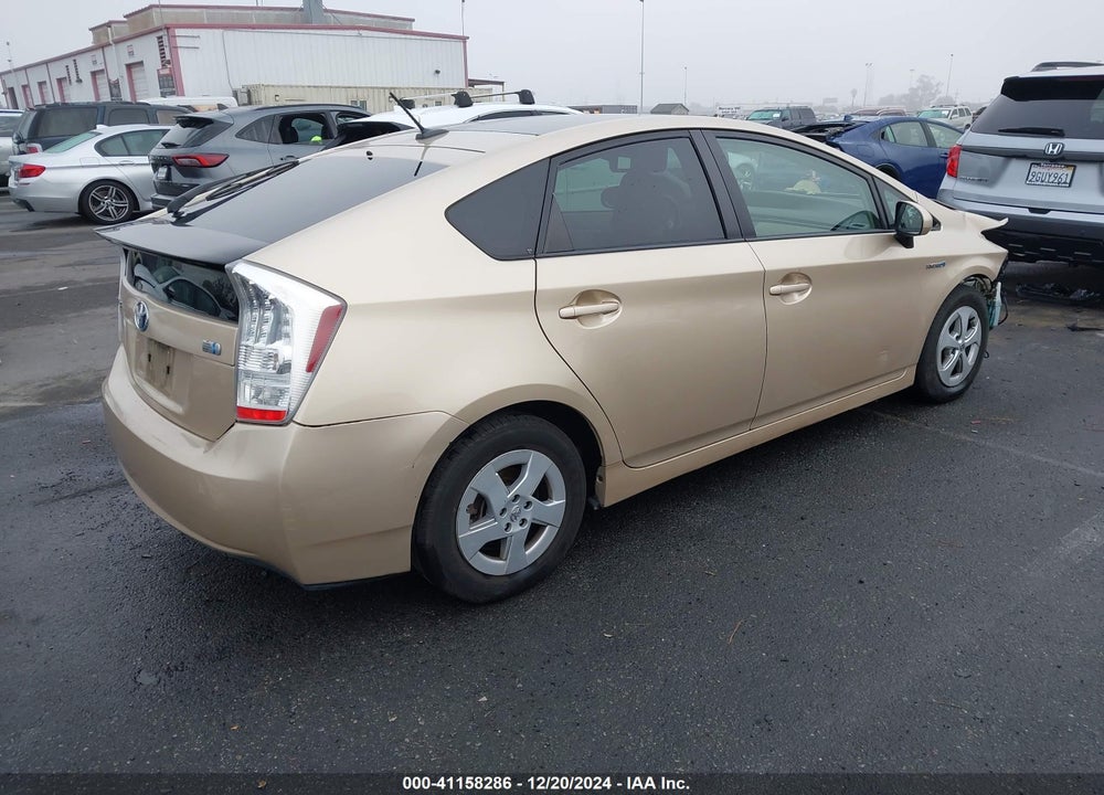 2010 TOYOTA PRIUS IV VIN: JTDKN3DU2A1023624