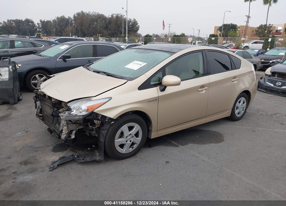2010 TOYOTA PRIUS IV VIN: JTDKN3DU2A1023624