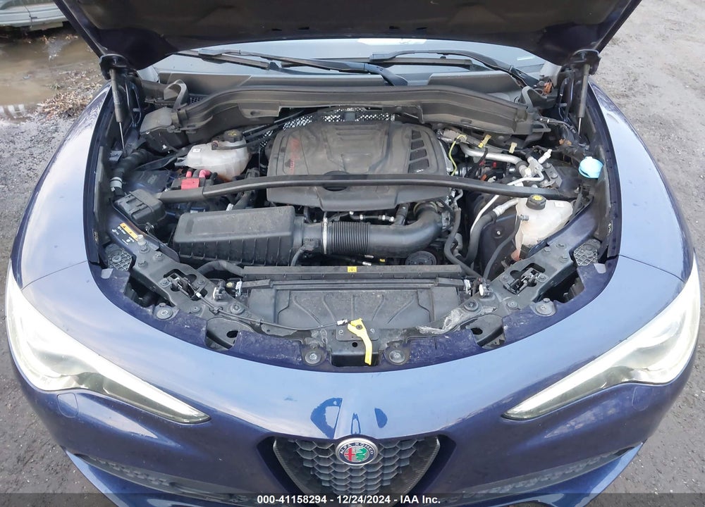 2021 ALFA ROMEO STELVIO TI SPORT AWD VIN: ZASPAKBN2M7D05326