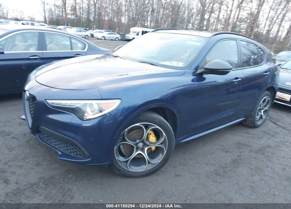 2021 ALFA ROMEO STELVIO TI SPORT AWD VIN: ZASPAKBN2M7D05326