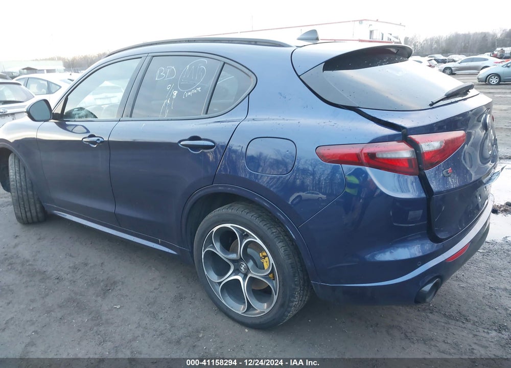 2021 ALFA ROMEO STELVIO TI SPORT AWD VIN: ZASPAKBN2M7D05326