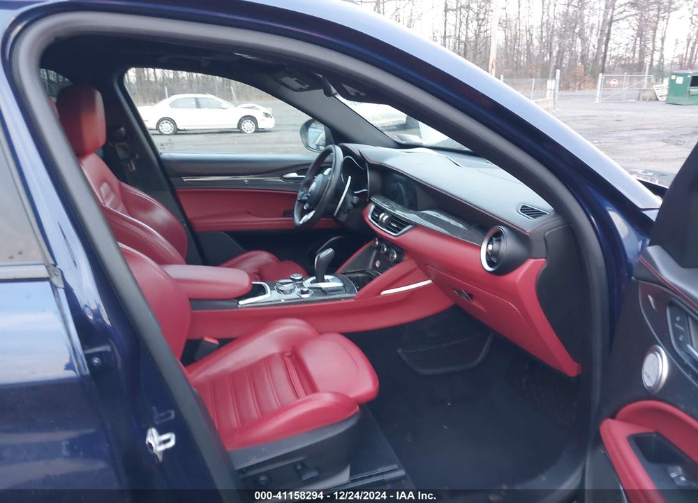 2021 ALFA ROMEO STELVIO TI SPORT AWD VIN: ZASPAKBN2M7D05326