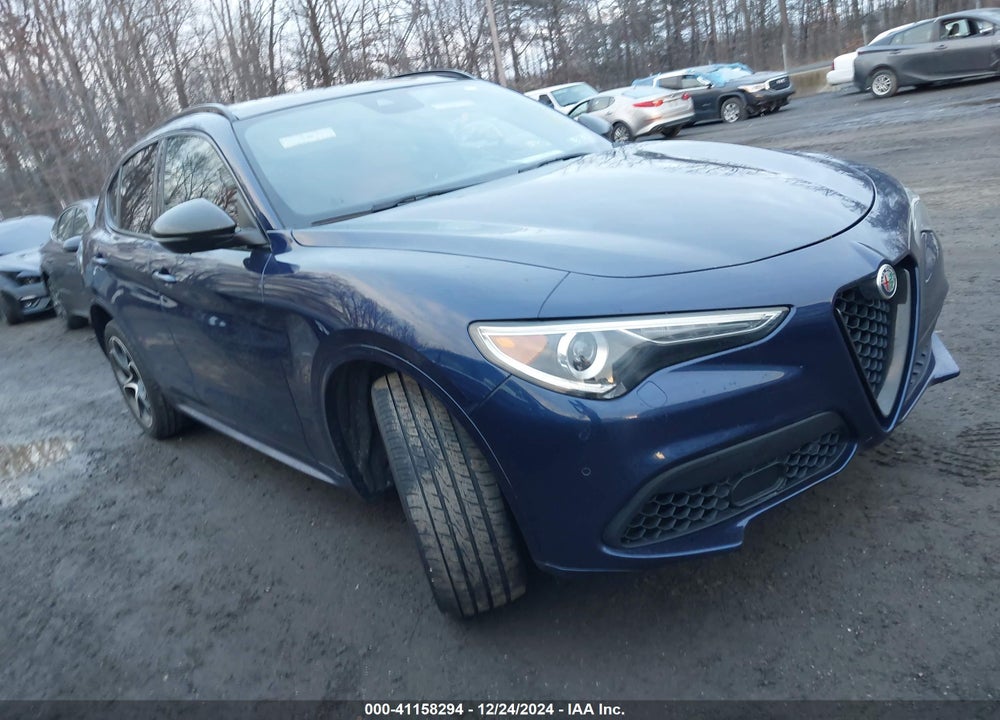 2021 ALFA ROMEO STELVIO TI SPORT AWD VIN: ZASPAKBN2M7D05326