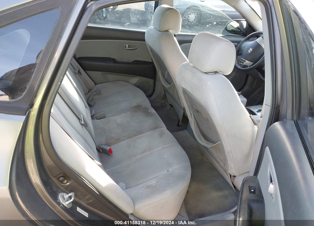 2007 HYUNDAI ELANTRA GLS/LIMITED/SE VIN: KMHDU46D97U252352