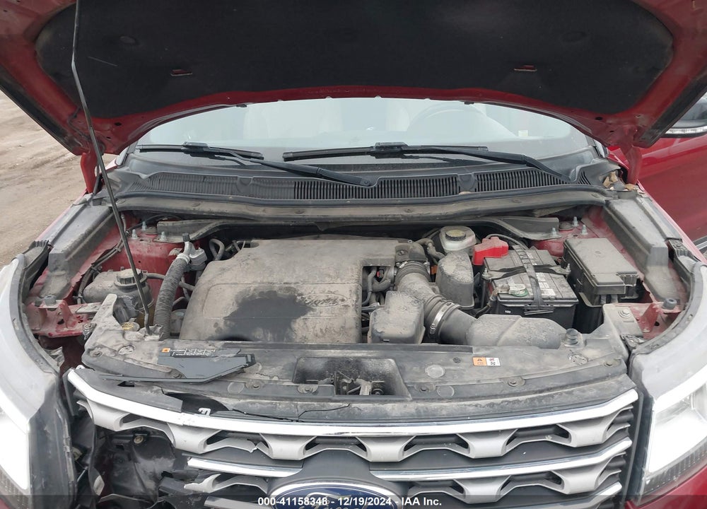 2017 FORD EXPLORER XLT VIN: 1FM5K8D88HGE37421