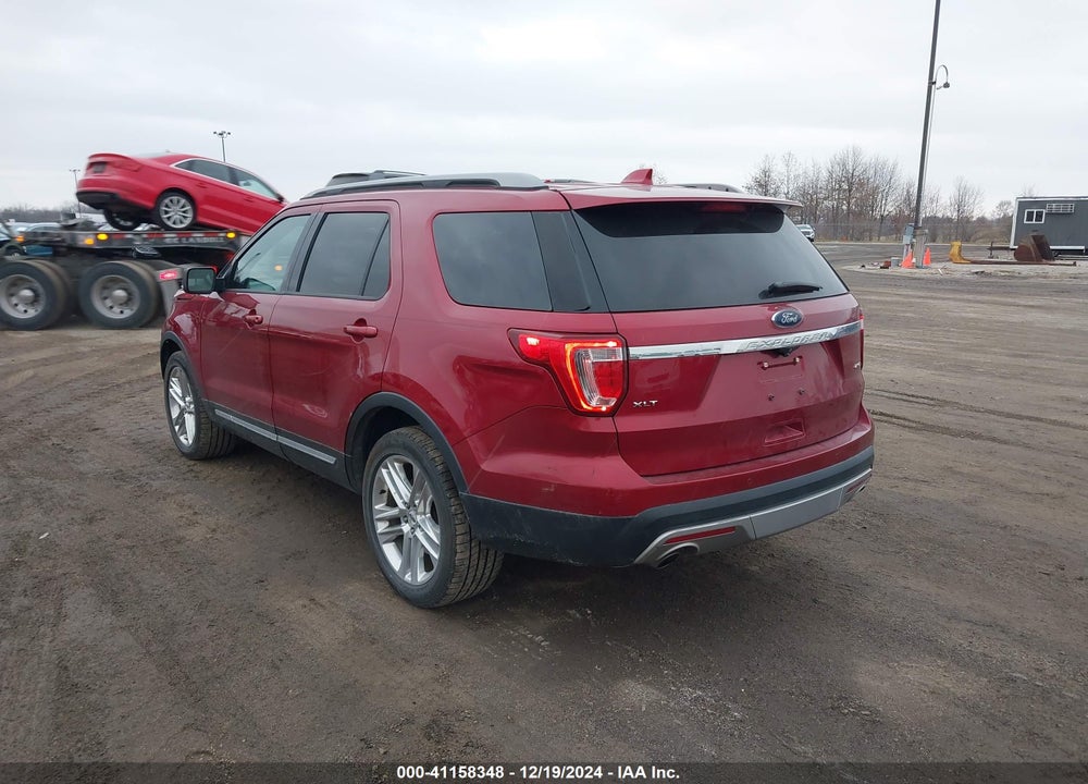 2017 FORD EXPLORER XLT VIN: 1FM5K8D88HGE37421