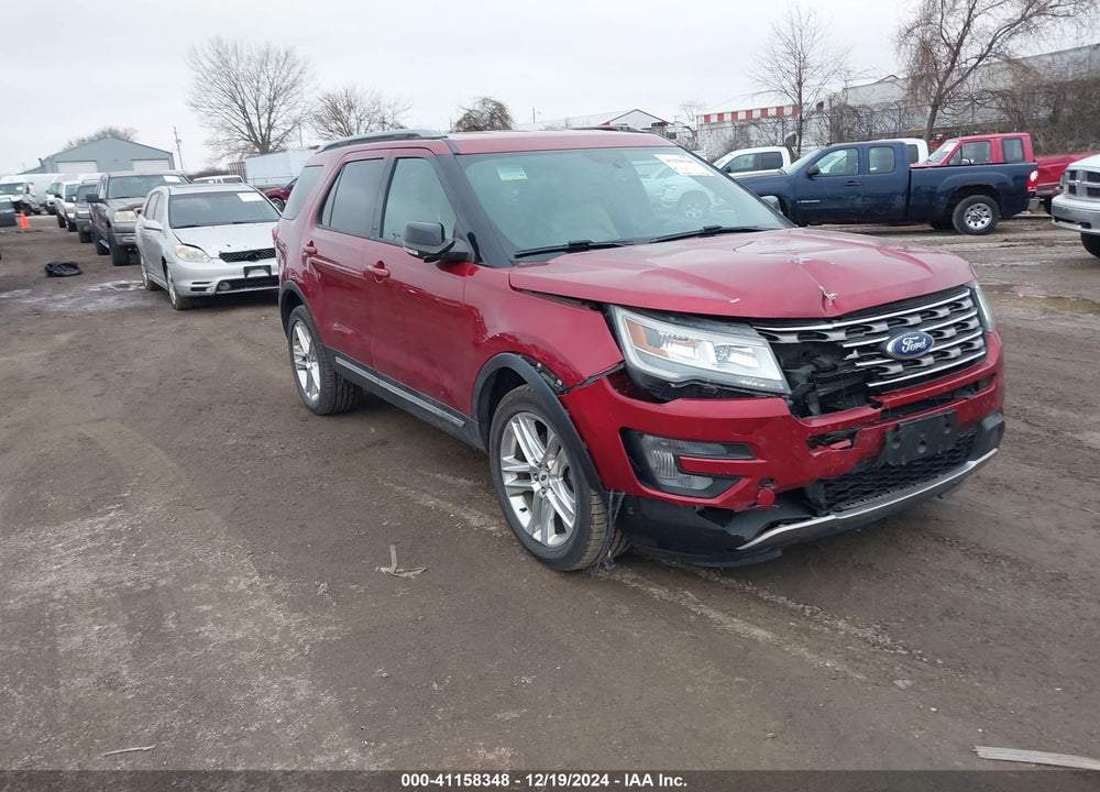 2017 FORD EXPLORER XLT VIN: 1FM5K8D88HGE37421