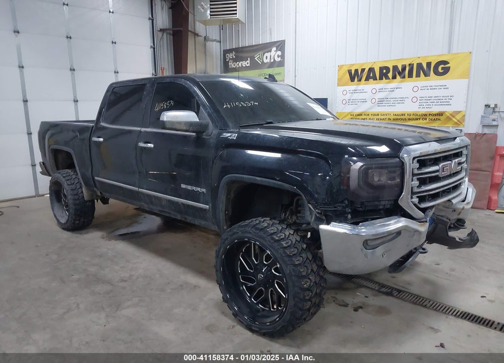 2017 GMC SIERRA 1500 SLT VIN: 3GTU2NEC1HG348960