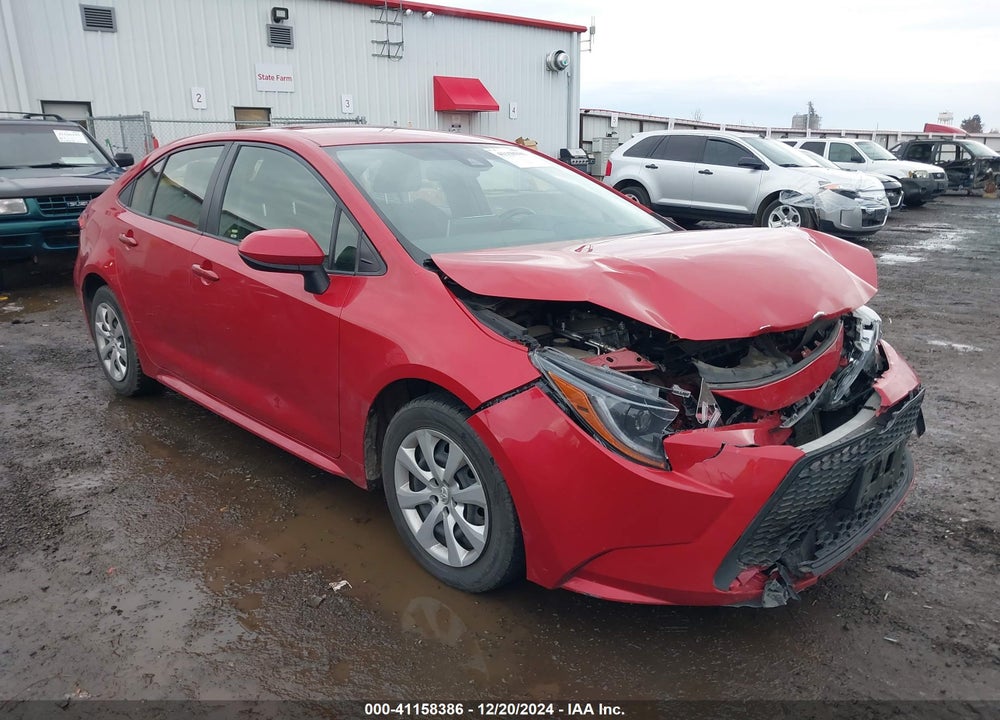 2020 TOYOTA COROLLA LE VIN: JTDEPRAE5LJ063125
