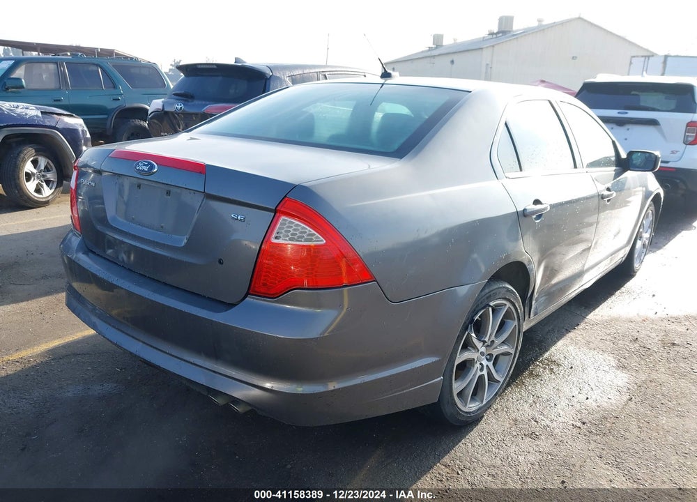 2012 FORD FUSION SE VIN: 3FAHP0HA8CR351244