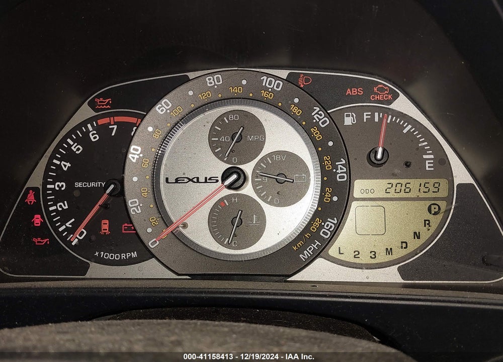 2005 LEXUS IS 300 VIN: JTHBD192450094901