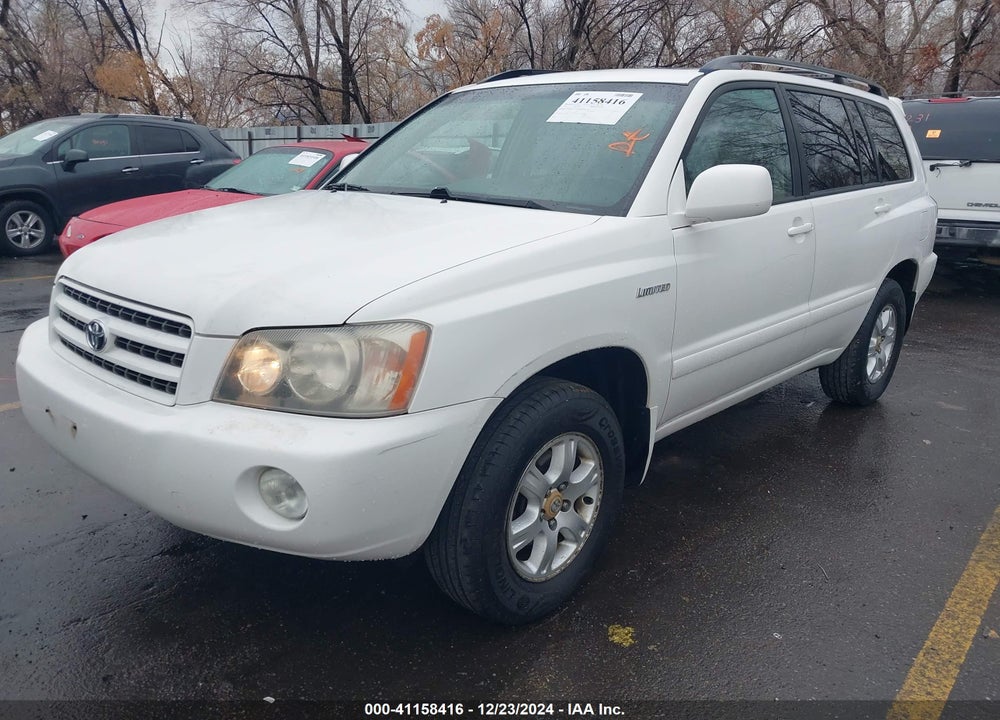2002 TOYOTA HIGHLANDER LIMITED V6 VIN: JTEHF21A120048173
