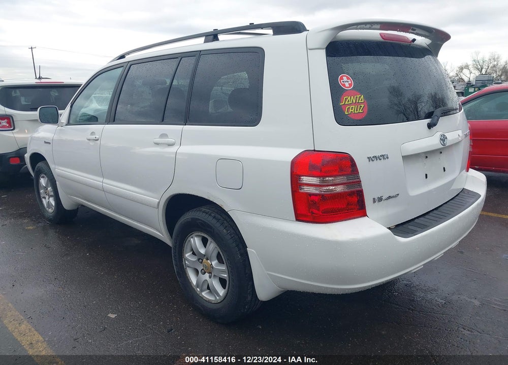 2002 TOYOTA HIGHLANDER LIMITED V6 VIN: JTEHF21A120048173