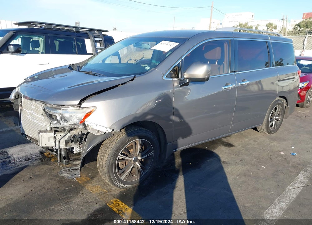 2015 NISSAN QUEST S VIN: JN8AE2KP2F9129619
