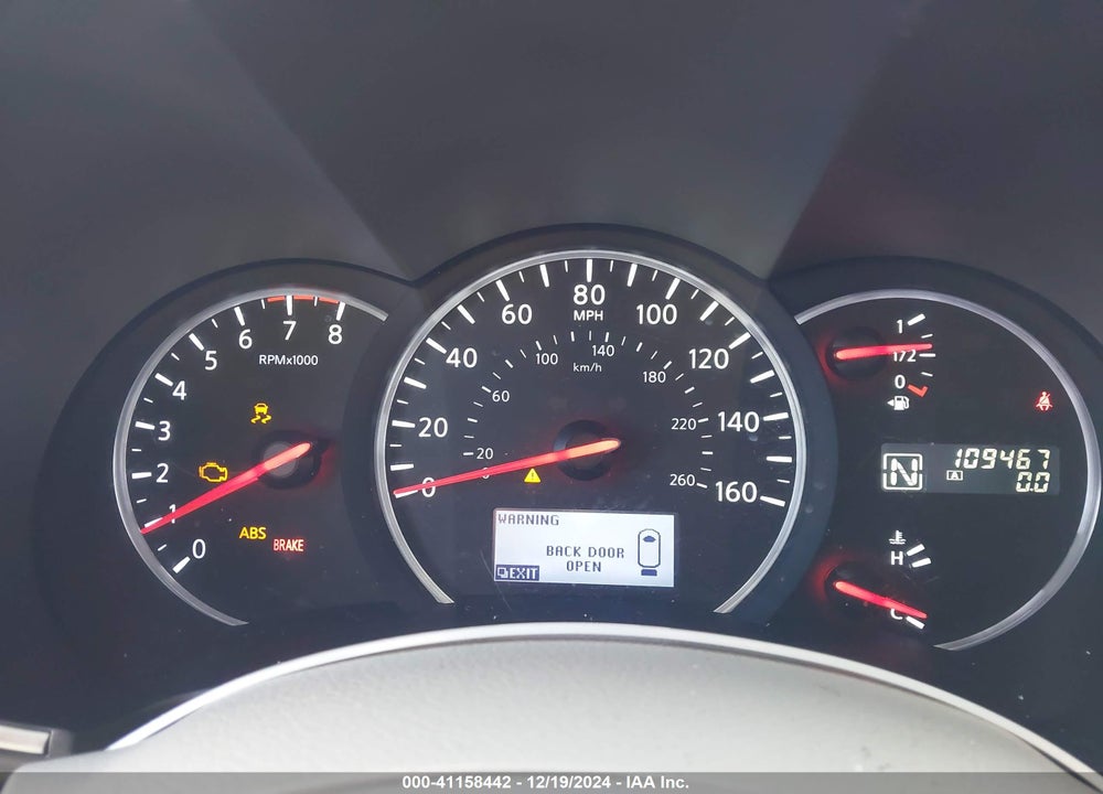 2015 NISSAN QUEST S VIN: JN8AE2KP2F9129619