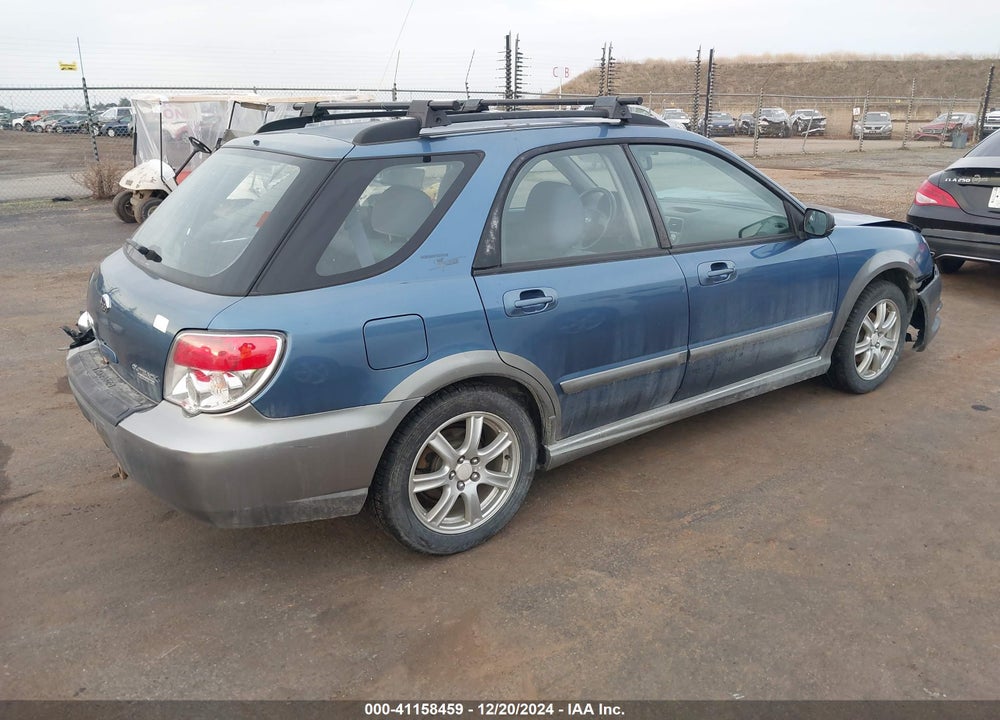 2007 SUBARU IMPREZA OUTBACK SPORT VIN: JF1GG63617G816767