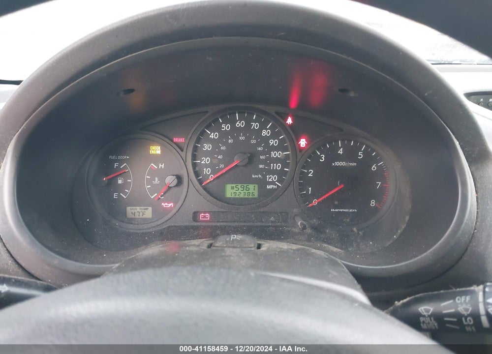 2007 SUBARU IMPREZA OUTBACK SPORT VIN: JF1GG63617G816767