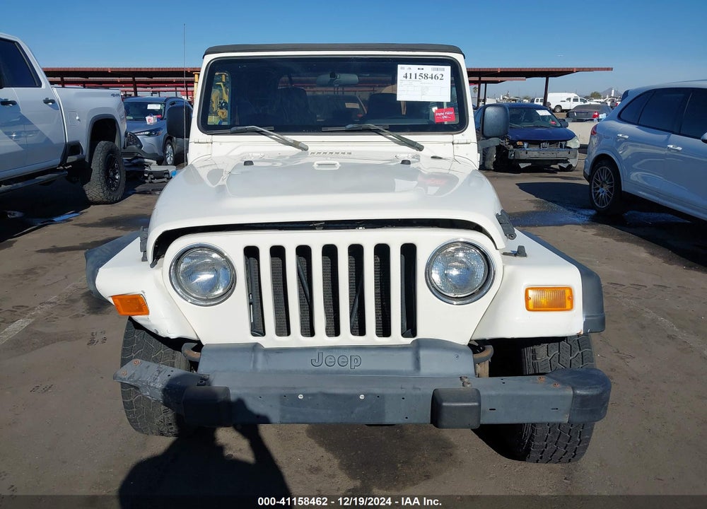 2003 JEEP WRANGLER SE VIN: 1J4FA29133P364174