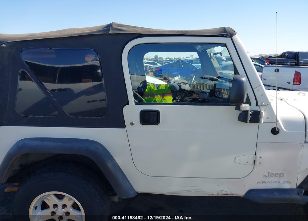 2003 JEEP WRANGLER SE VIN: 1J4FA29133P364174