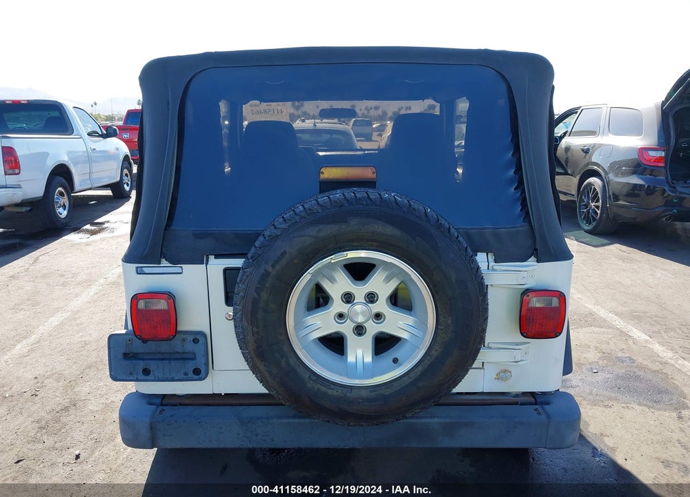 2003 JEEP WRANGLER SE VIN: 1J4FA29133P364174