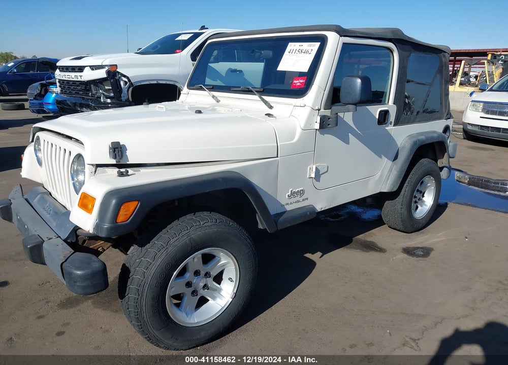 2003 JEEP WRANGLER SE VIN: 1J4FA29133P364174