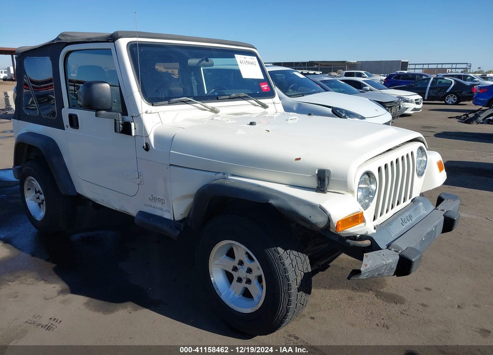 2003 JEEP WRANGLER SE VIN: 1J4FA29133P364174