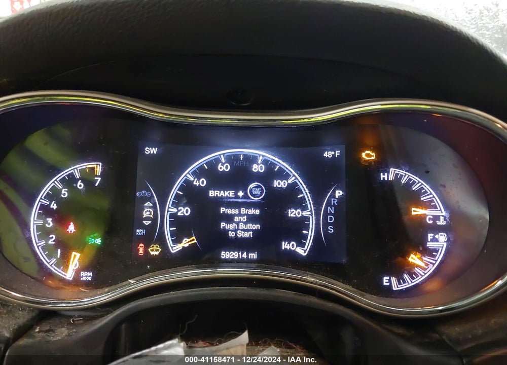 2014 JEEP GRAND CHEROKEE VIN: 1C4RJFAG1EC135321