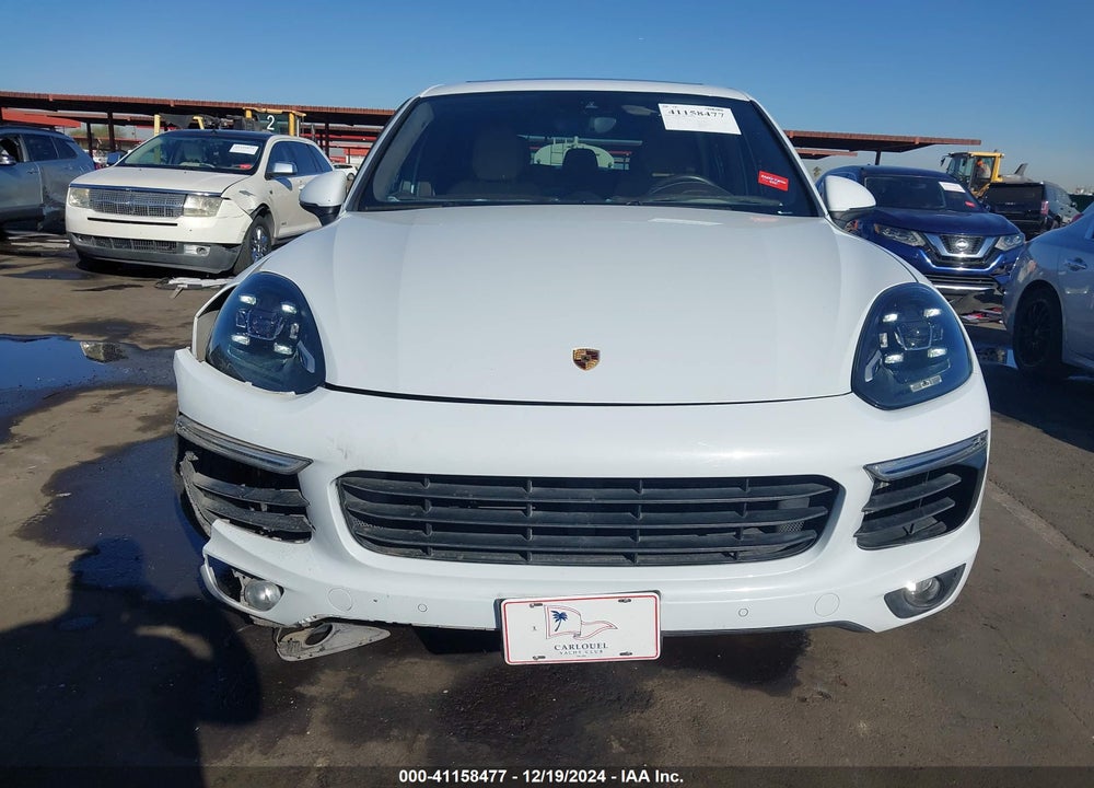 2016 PORSCHE CAYENNE S VIN: WP1AB2A20GLA96715