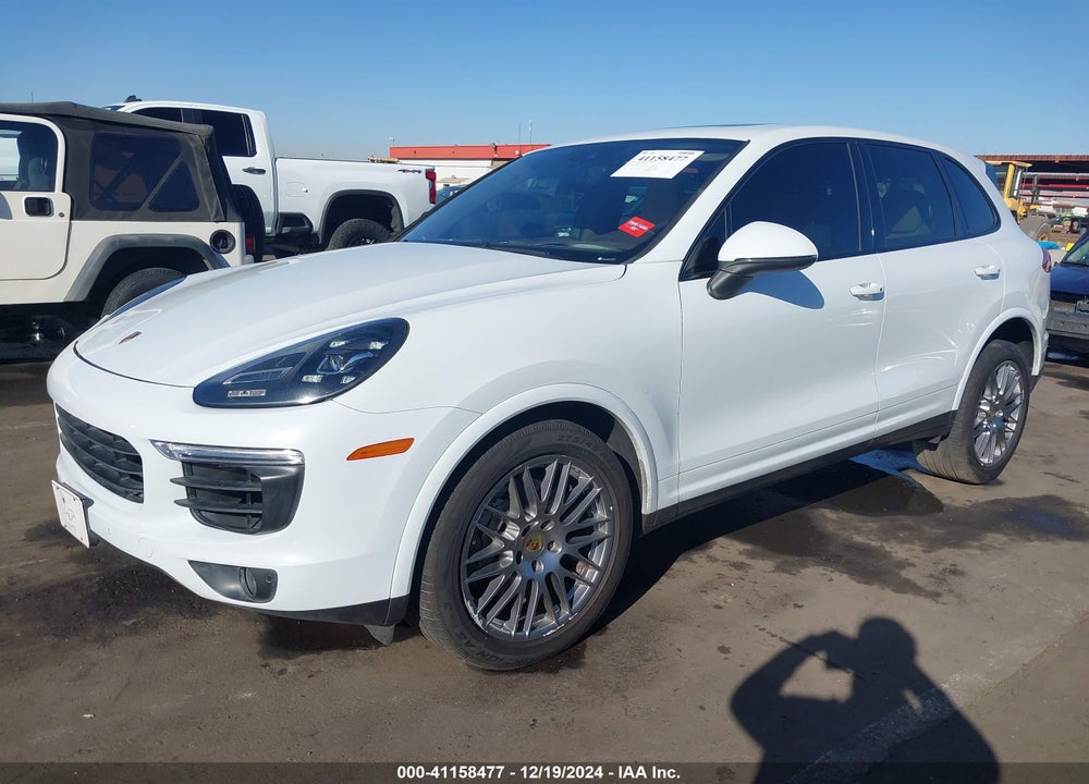 2016 PORSCHE CAYENNE S VIN: WP1AB2A20GLA96715