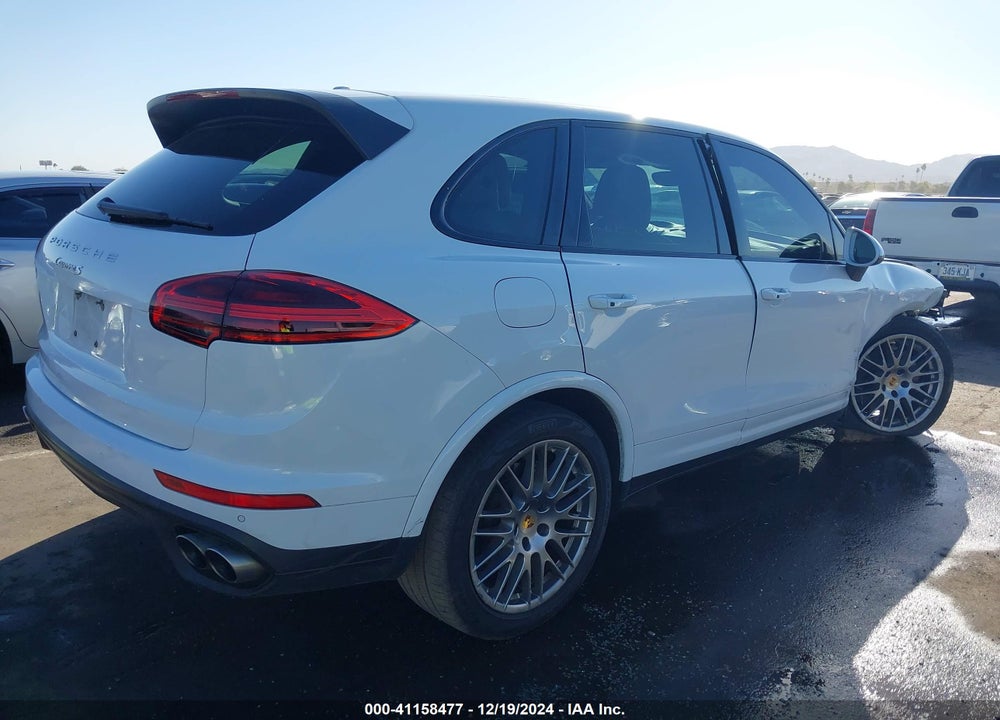2016 PORSCHE CAYENNE S VIN: WP1AB2A20GLA96715