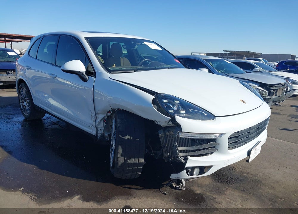 2016 PORSCHE CAYENNE S VIN: WP1AB2A20GLA96715