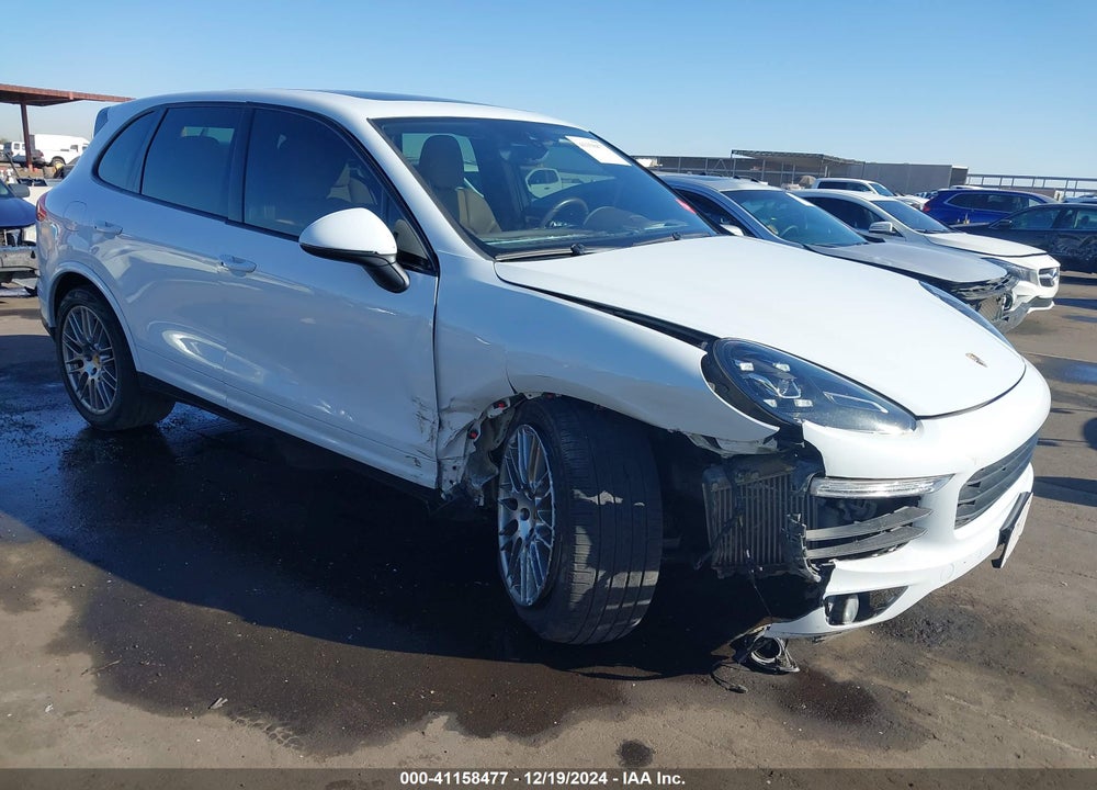 2016 PORSCHE CAYENNE S VIN: WP1AB2A20GLA96715