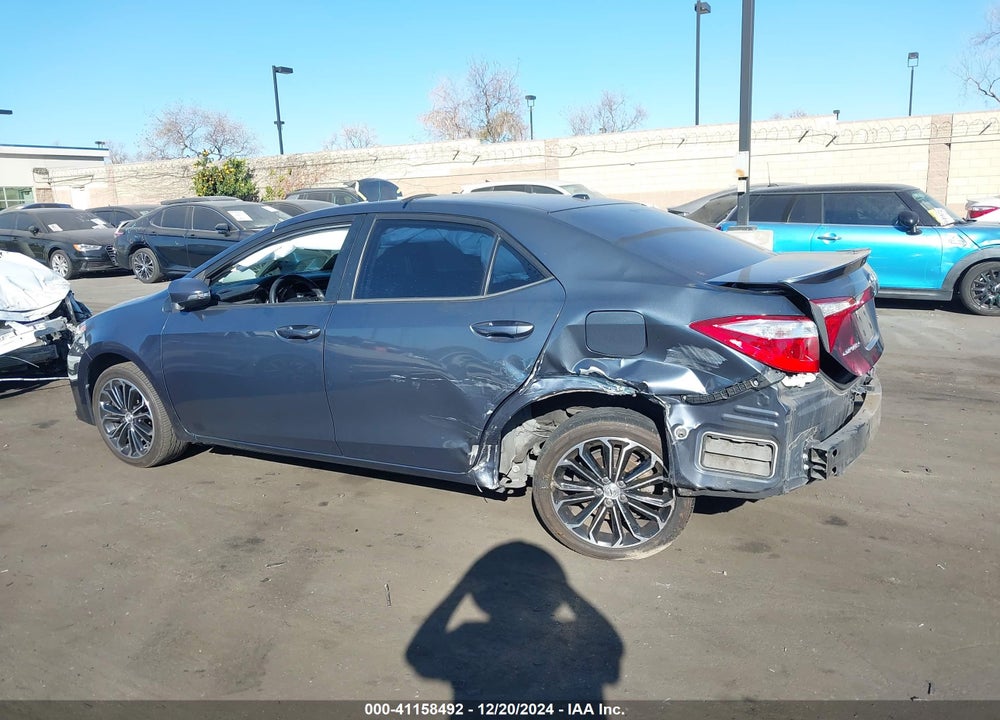 2014 TOYOTA COROLLA L/LE/LE PLS/PRM/S/S PLS VIN: 5YFBURHEXEP049656