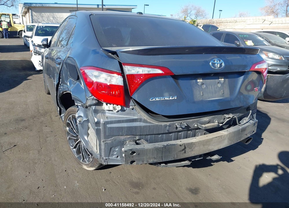 2014 TOYOTA COROLLA L/LE/LE PLS/PRM/S/S PLS VIN: 5YFBURHEXEP049656