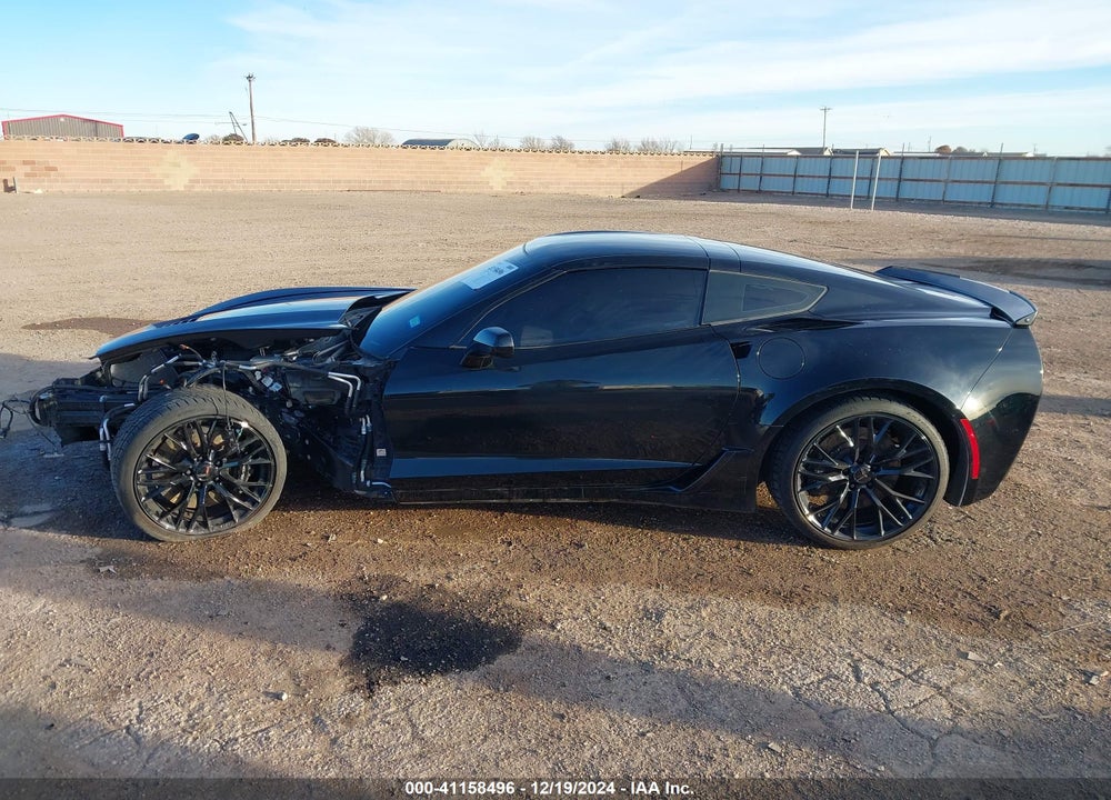 2017 CHEVROLET CORVETTE VIN: 1G1YW2D78H5113366