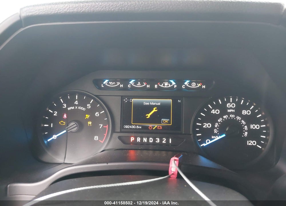 2017 FORD F-150 XL VIN: 1FTMF1C84HKD96893
